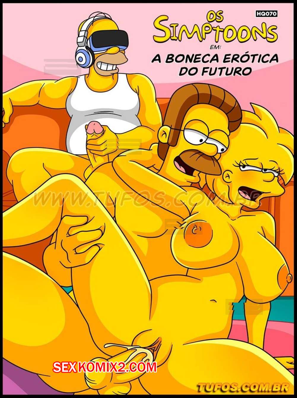 Порно комикс Симпсоны. Часть 71. Os Simptoons. Tufos