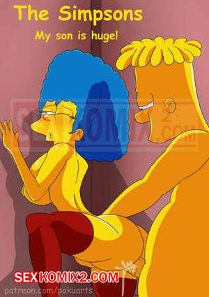 Порно комикс Симпсоны. У моего сын огромен. The Simpsonss My Son is Huge. Pokuarts