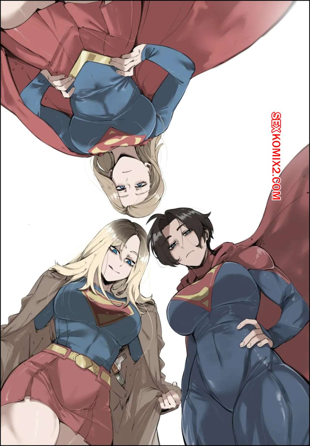 Порно комикс Supergirls. Masoq095
