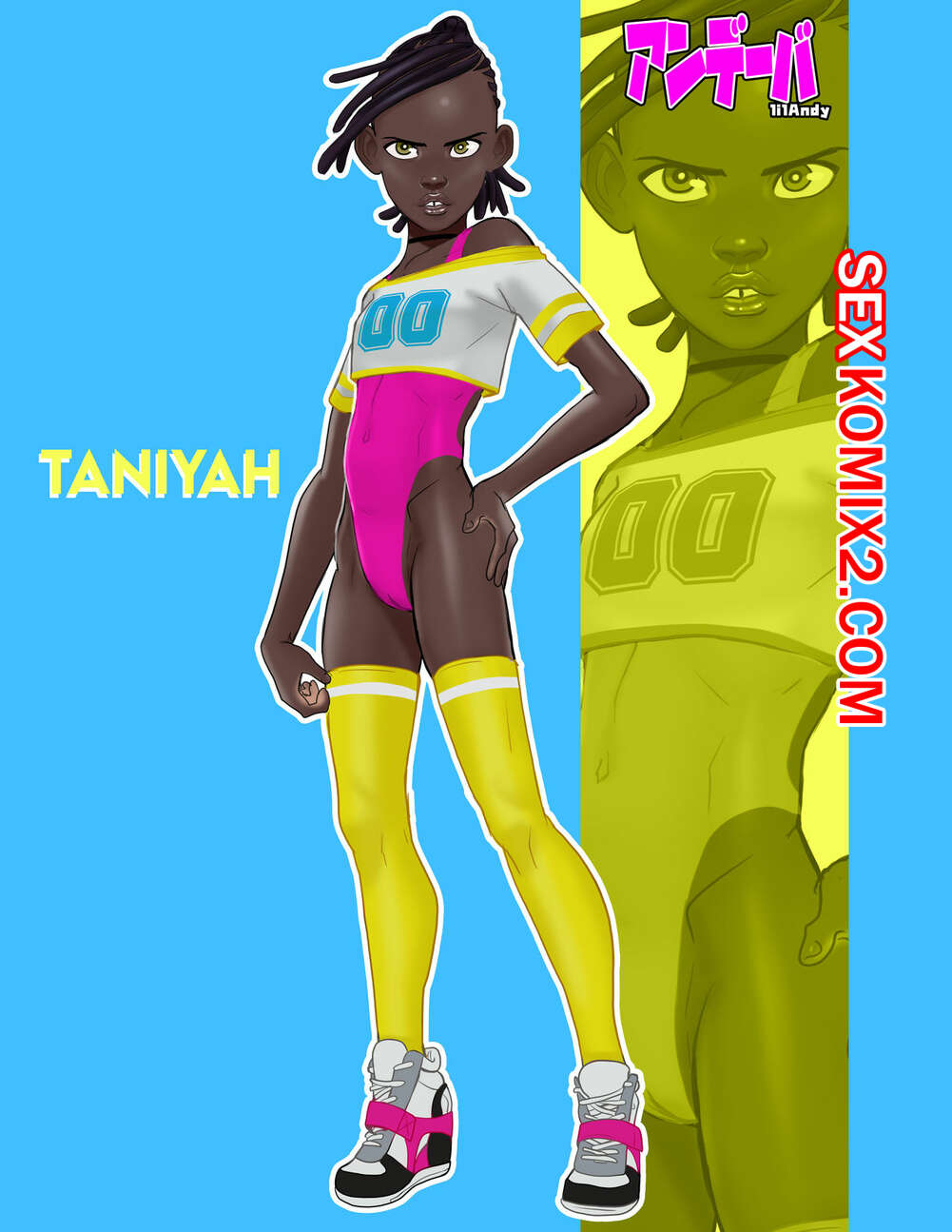 Порно комикс Taniyah. LilAndy.