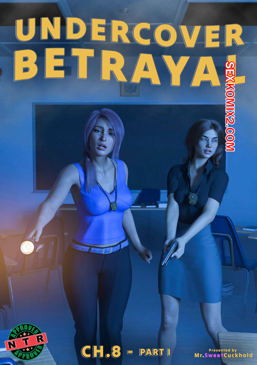 Порно комикс Тайное предательство. Часть 8. Undercover Betrayal. Mr.SweetCuckhold
