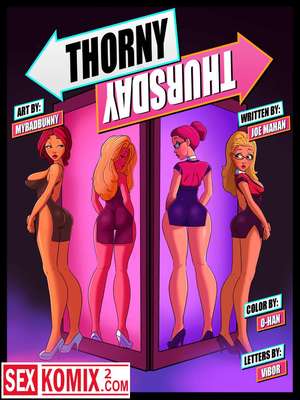 Порно комикс Тернистый четверг. Английский.