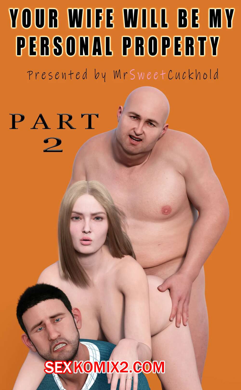 Порно комикс Твоя жена будет моей личной собственностью. Часть 2. Mr.SweetCuckhold.