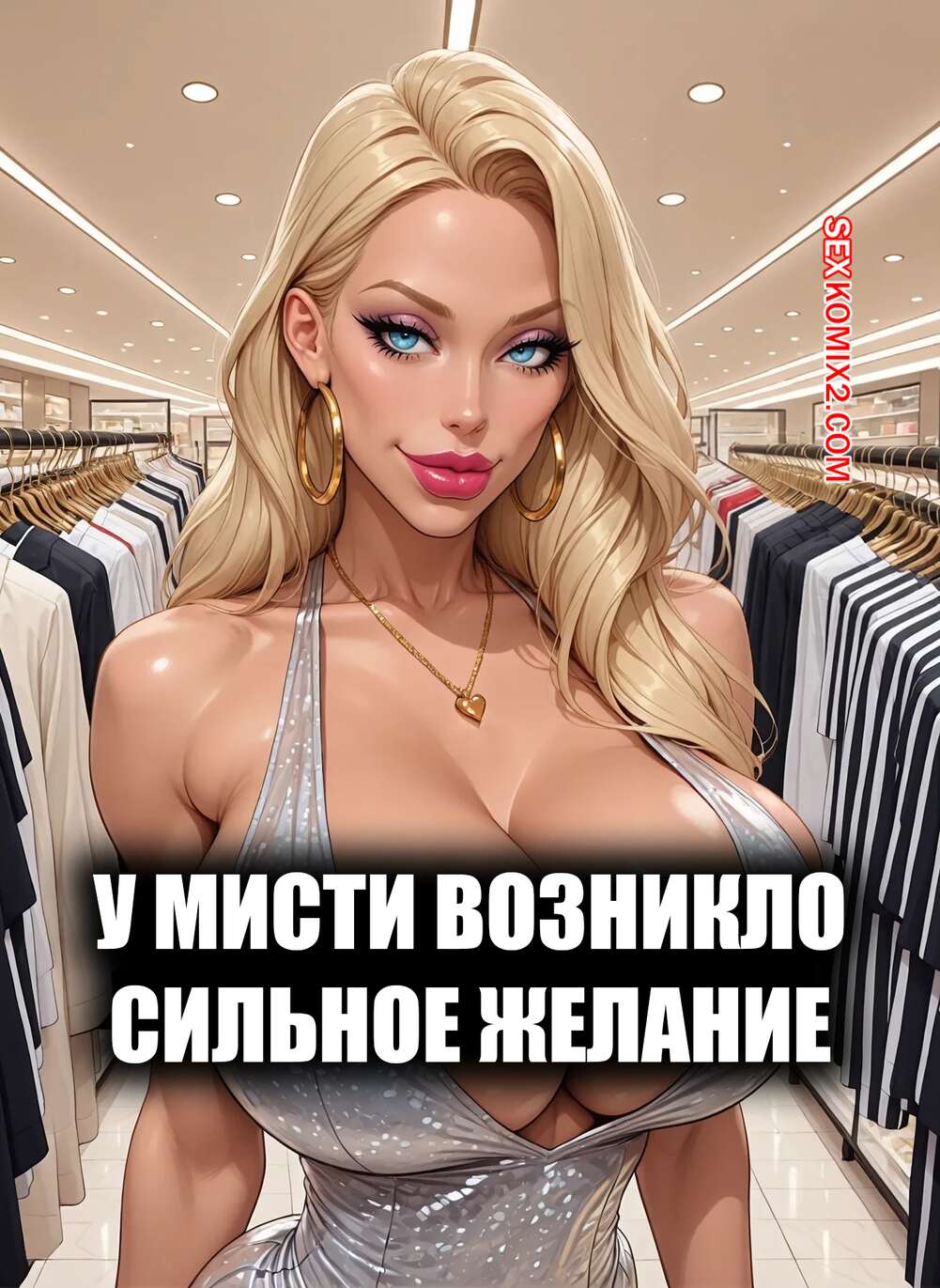 Порно комикс У Мисти возникло сильное желание. Misty Had a Craving. Rexater.